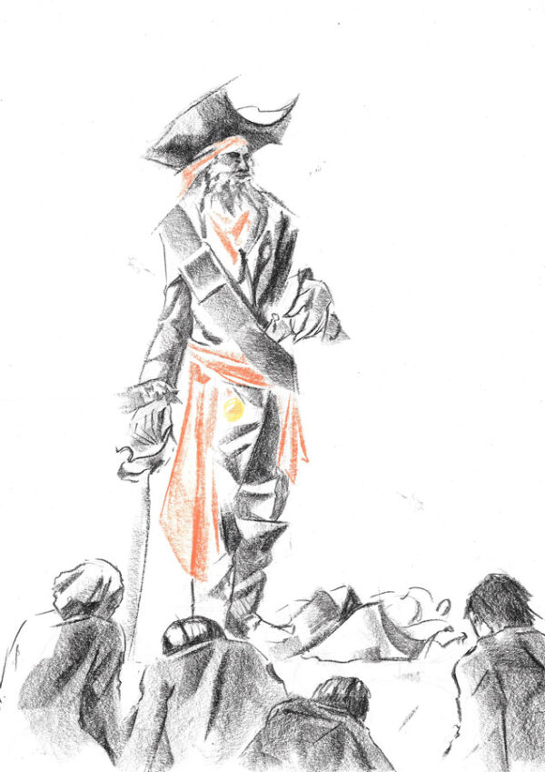 Pirata ilustración
